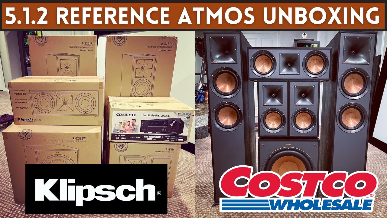 Бюджетная система Klipsch 5.1.2 Dolby Atmos от COSTCO за 968 долларов! Лучшая цена без коробки!
