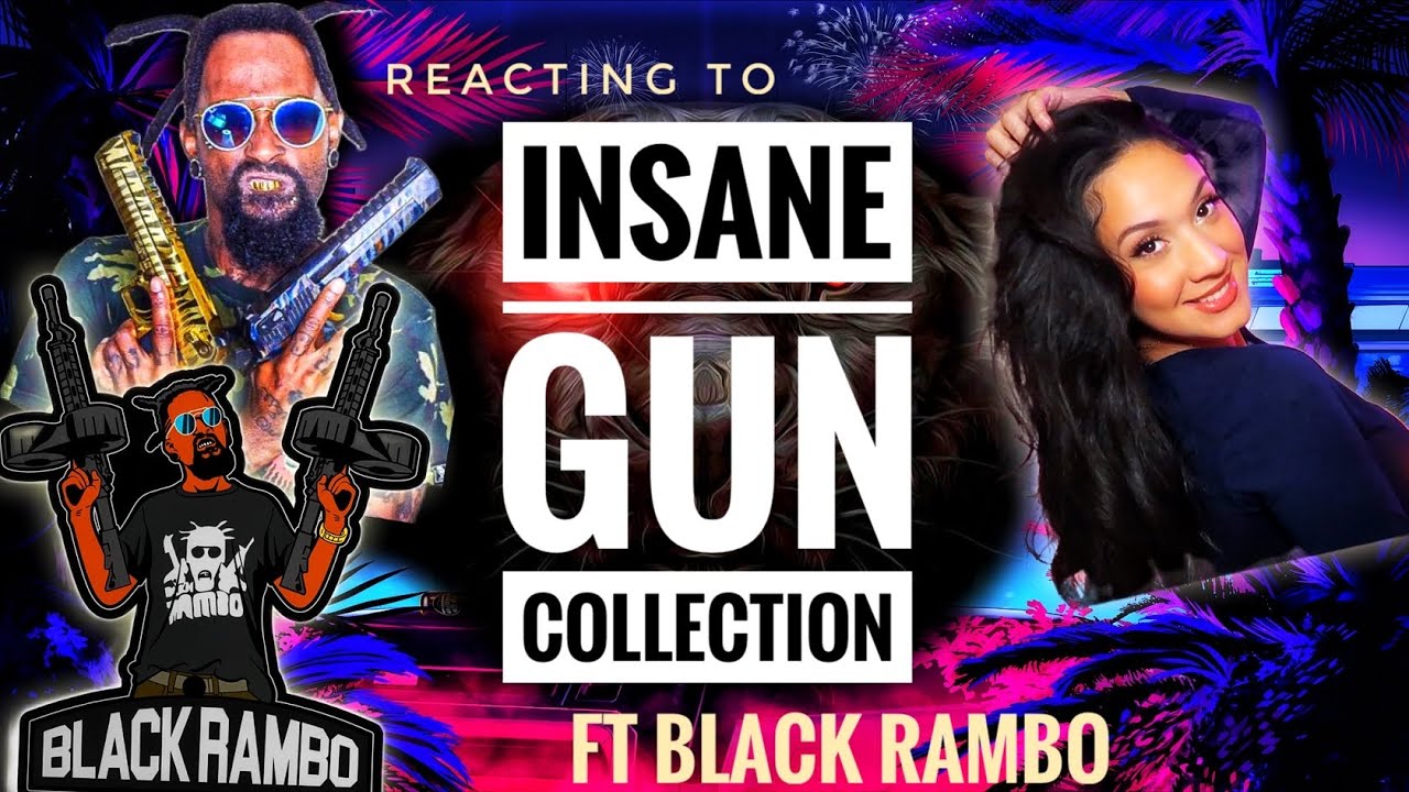 Reacting to Insane Gun Collection!! | Ep 3 | Ft. Black Rambo