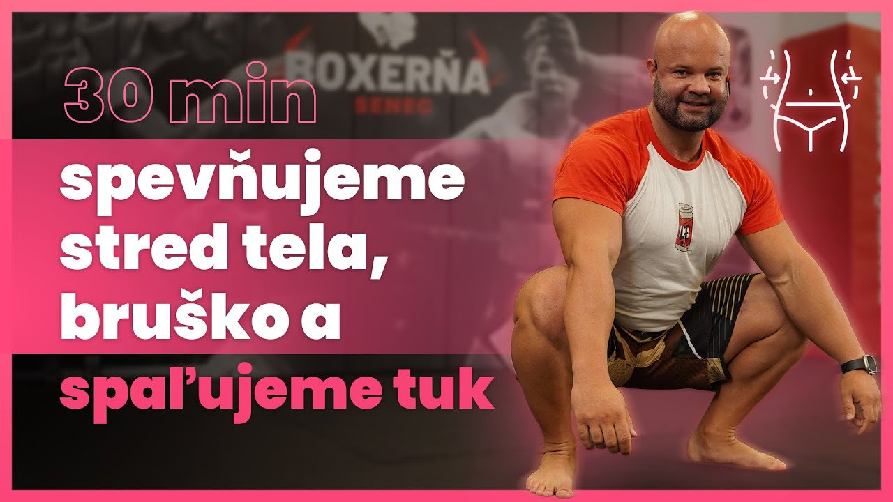 Cvičenie na chudnutie pre začiatočníkov | Deň 1. | Spevňujeme stred tela, bruško a spaľujeme tuk