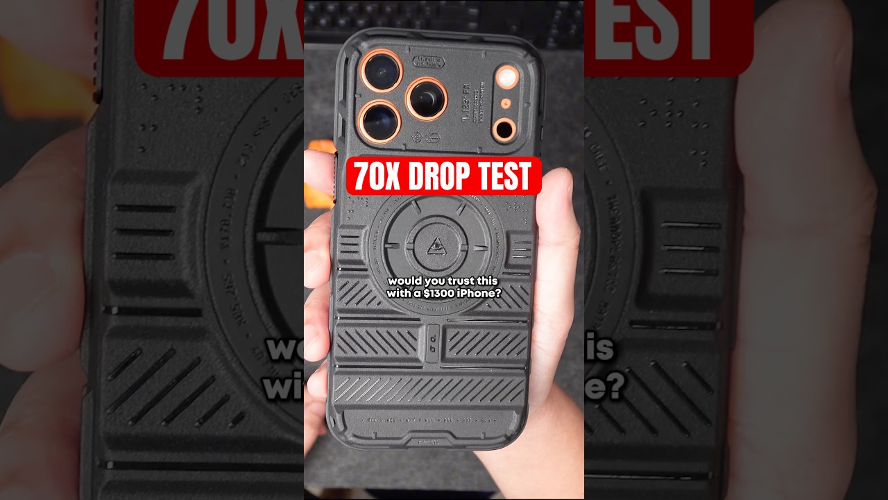 Я 70 раз ронял чехол Dbrand на бак! 