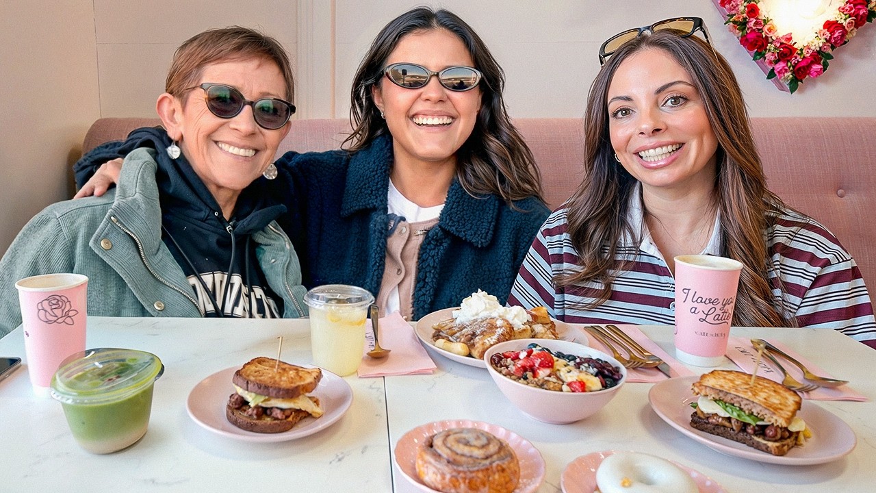 We Surprised Lina’s Mom With a Tour of All Our Restaurants (She Got Emotional)