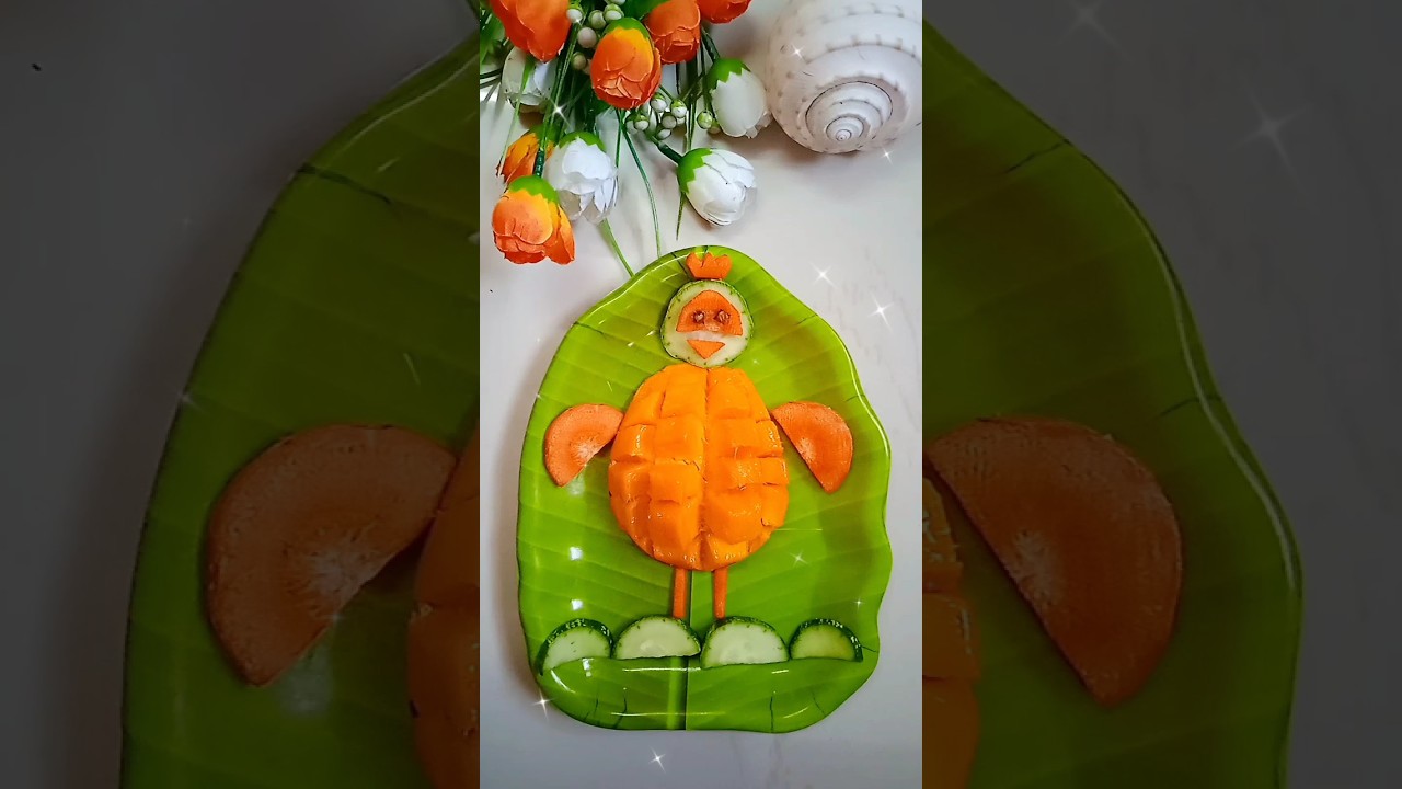 Food Art Design / Fruit Decoration Idea / Fruit Salad #shorts #foodart #viral