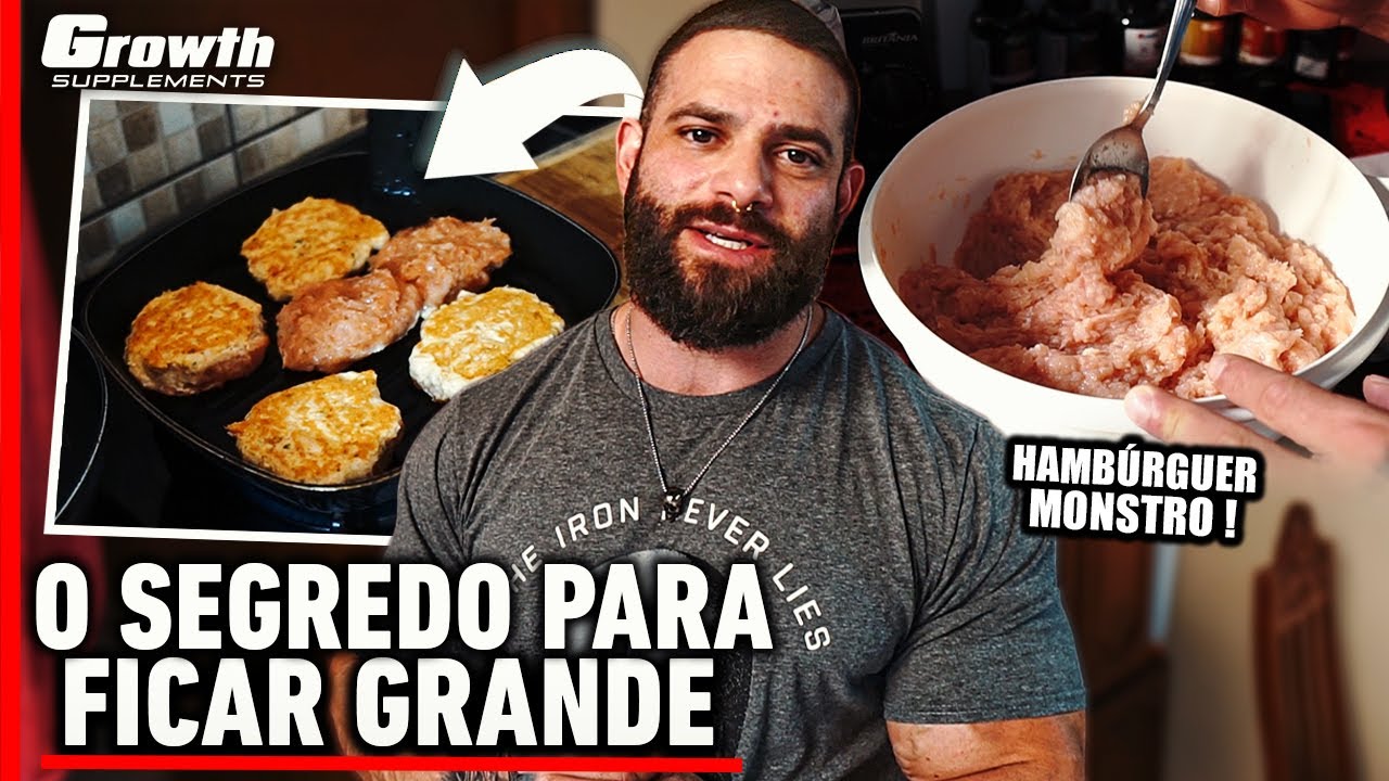 ELE COME 200 HAMBÚRGUER POR MÊS ? ALFY POLLY REVELA SEU GRANDE SEGREDO DA DIETA