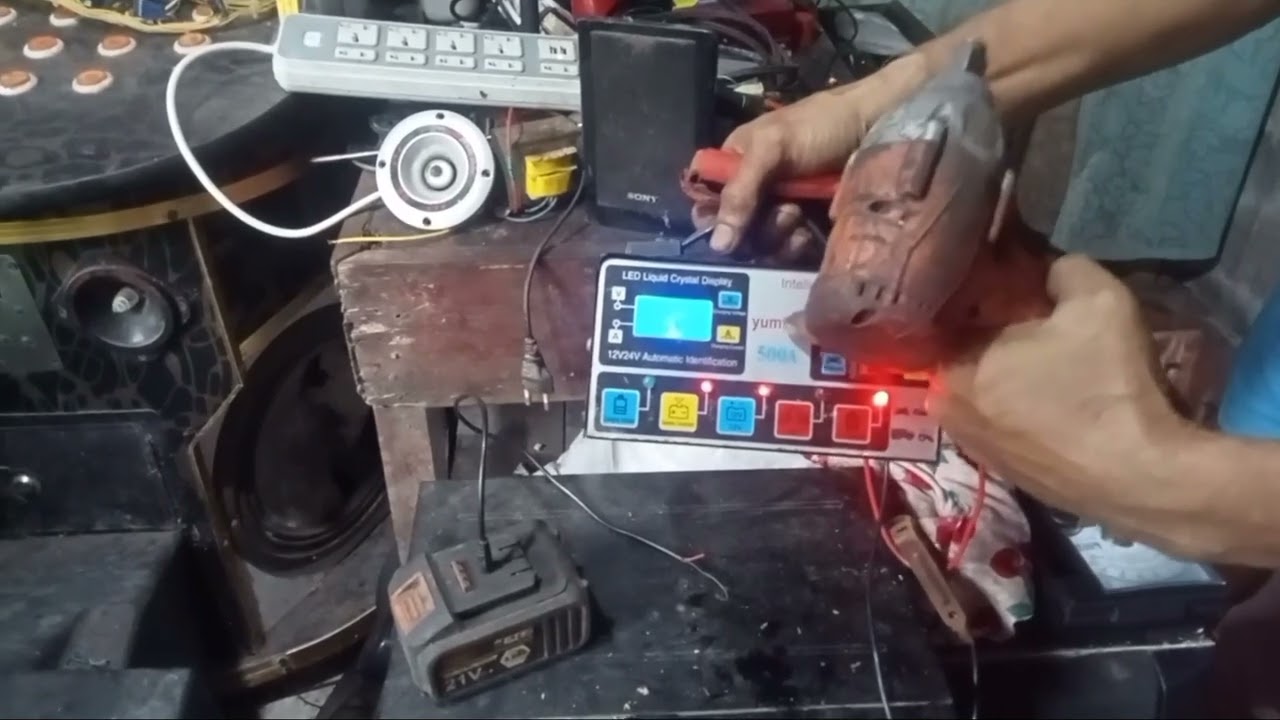 Impact wrench not working battery problem