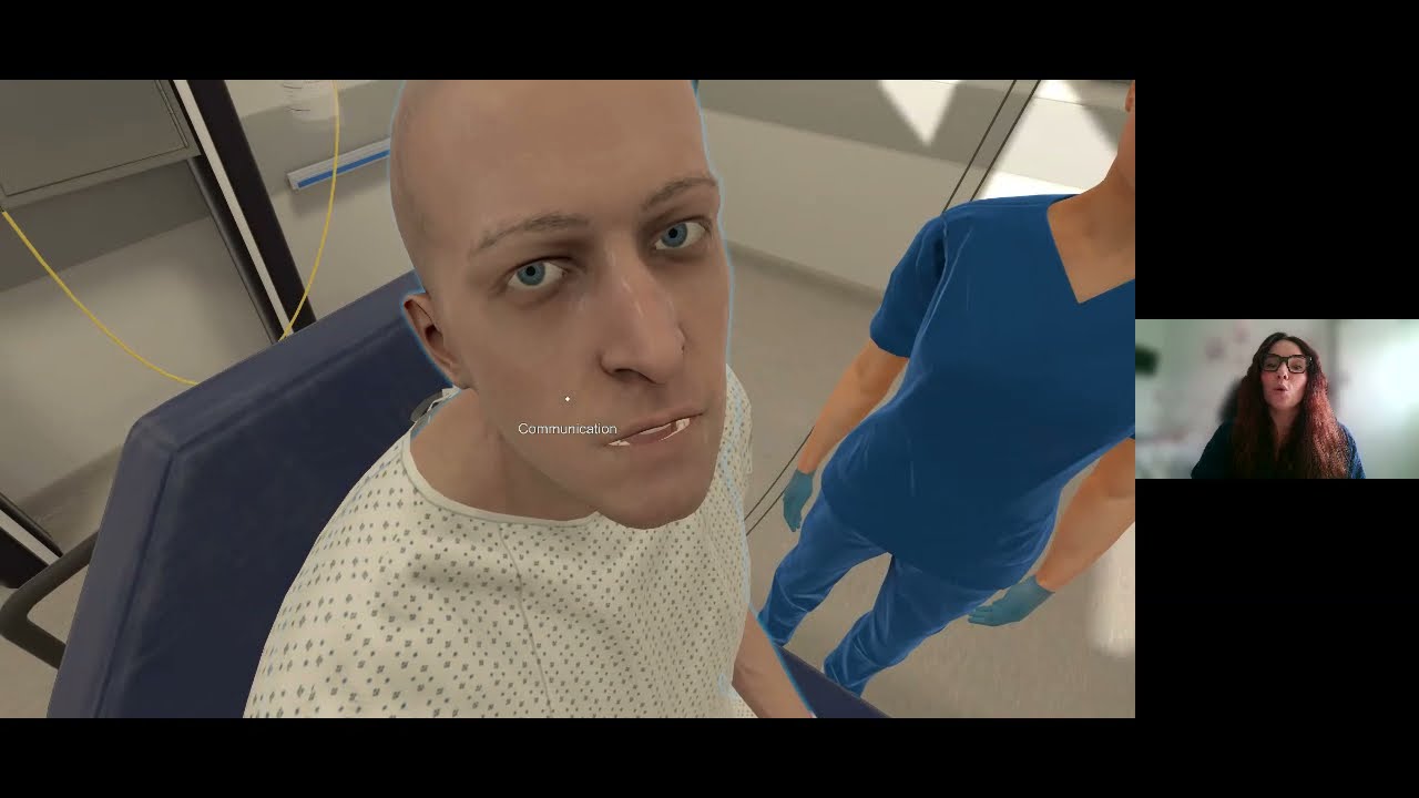 Grand Round 17SEP21Laura Burnett:Oxford Medical Simulation virtual reality training, info' and demo'