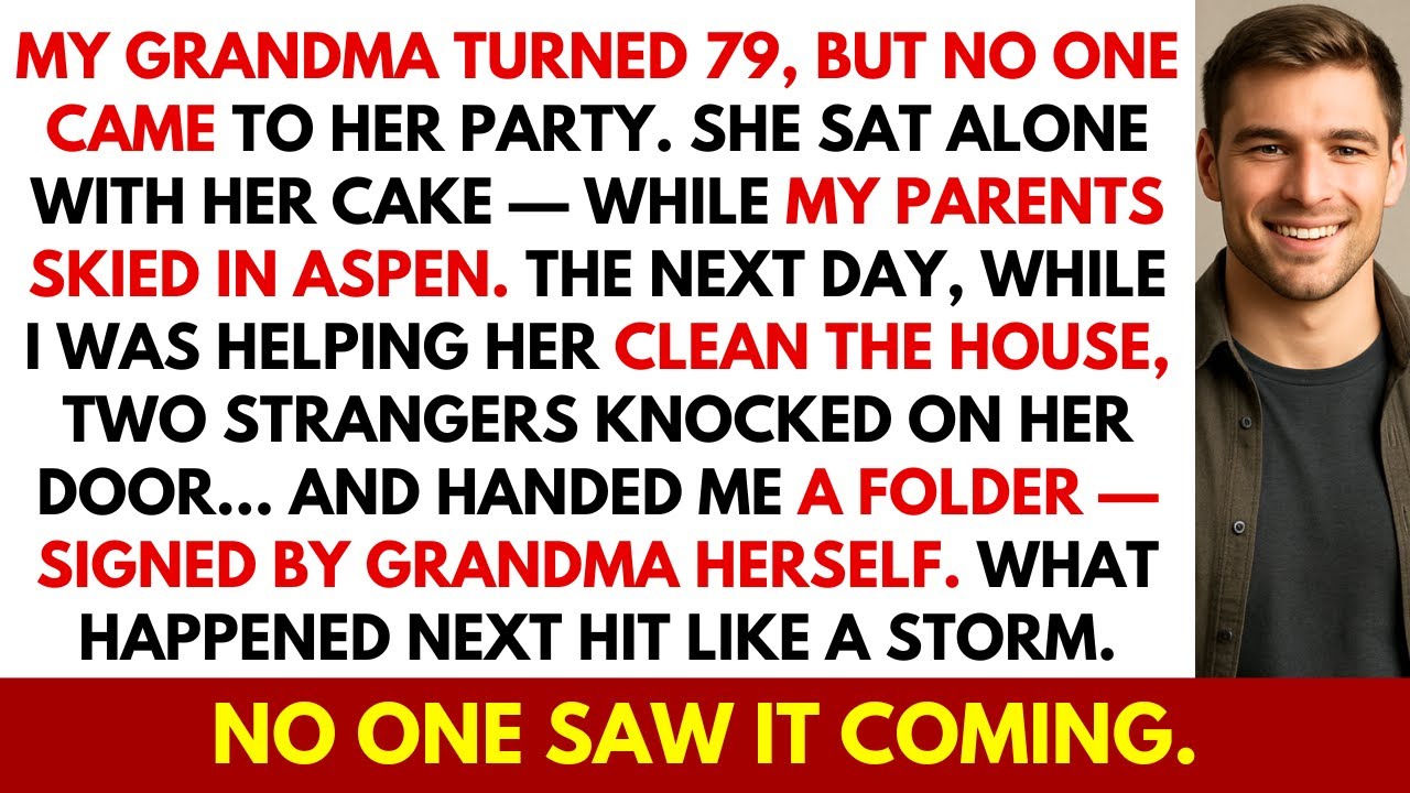My Grandma Sat Alone On Her 79th — While My Parents Went Skiing. I Rushed To Her. Then I Froze...