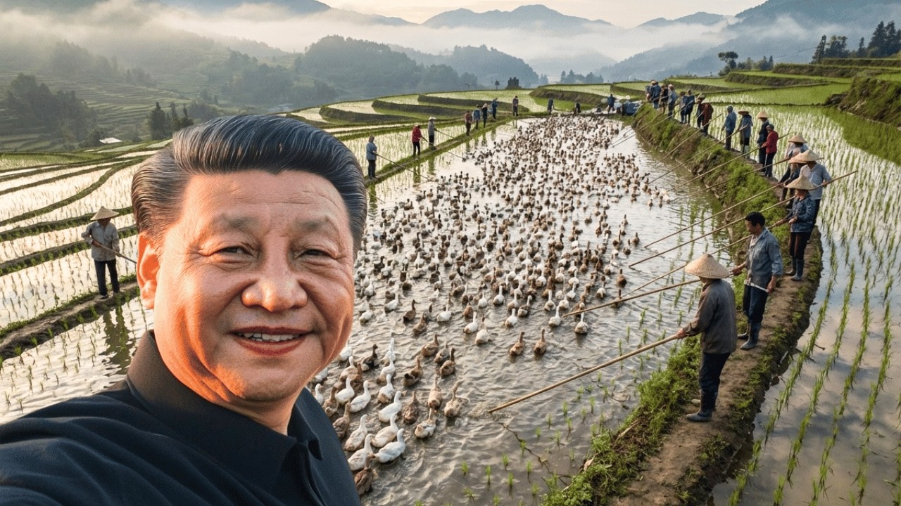 China Released Thousands of Ducks Into Chemical Rice Fields — The Results Shocked the World