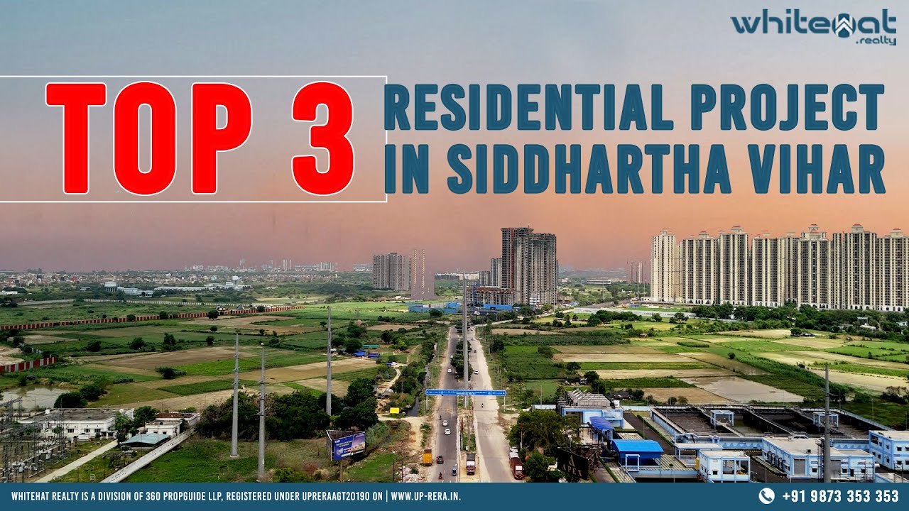 Top 3 Residential Projects in Siddhartha Vihar 2025 | Apex Quebec, T Homes & Gaur Siddhartham