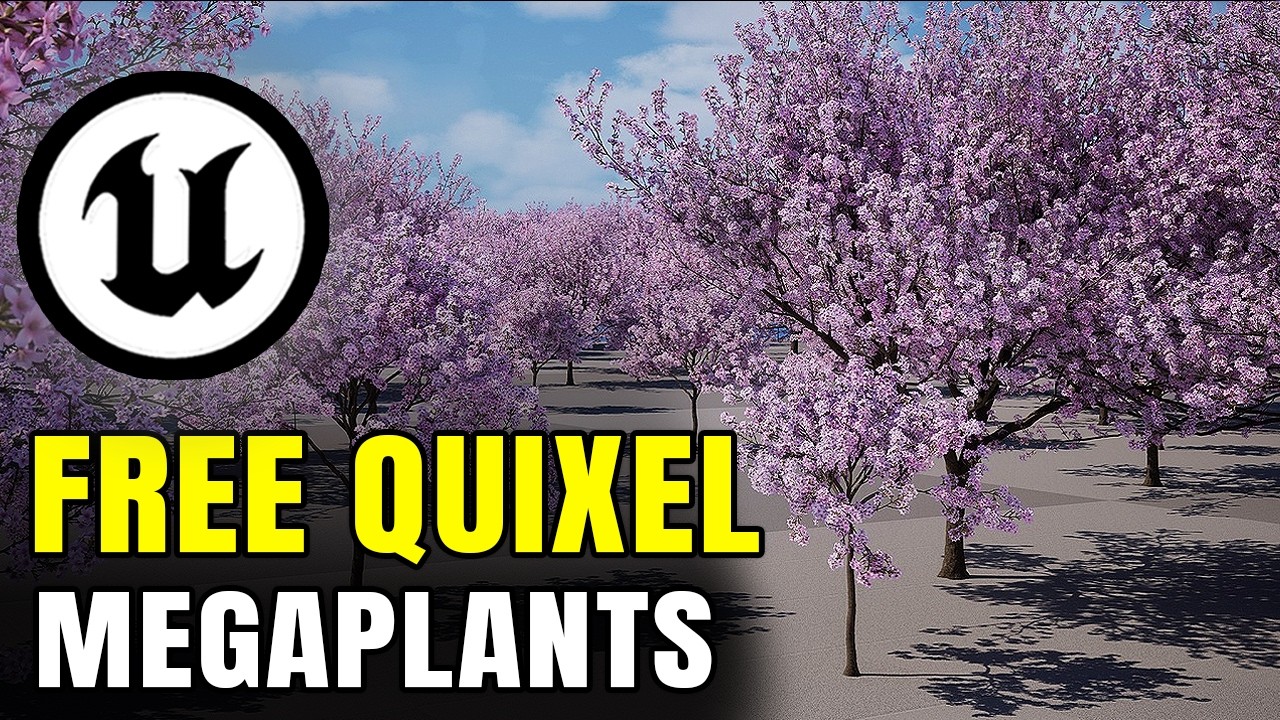 FREE Quixel MegaPlants Sample Project | Unreal Engine 5.7
