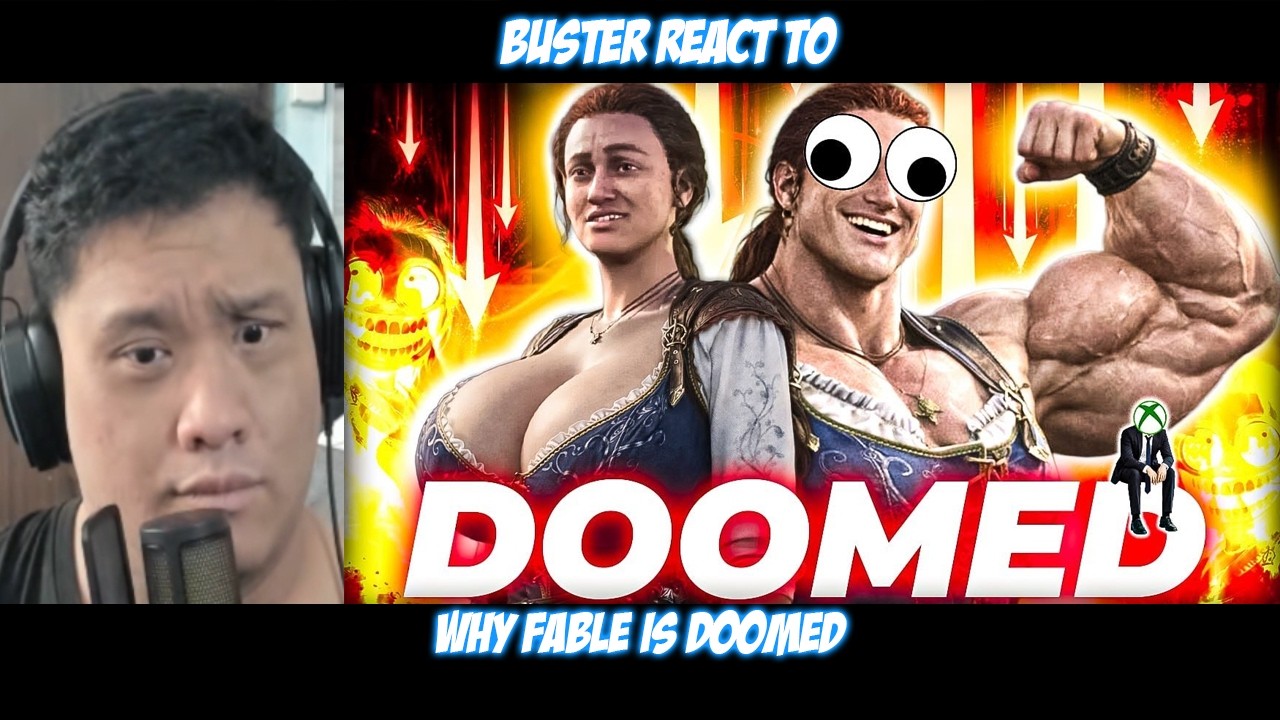 Buster Reaction to @FLEEKAZOIDwhy fable is DOOMED