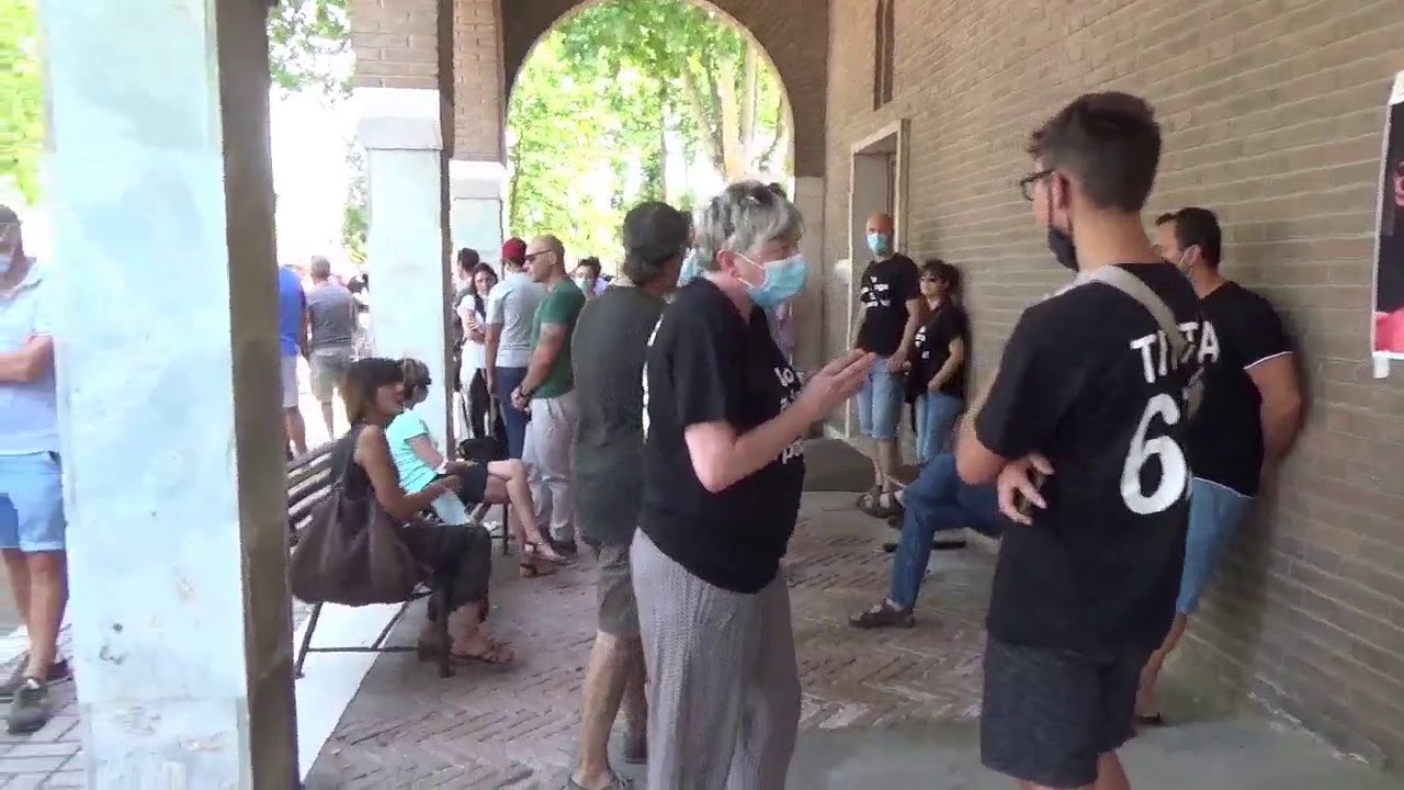 Il funerale di Giuseppe Titta Tittarelli