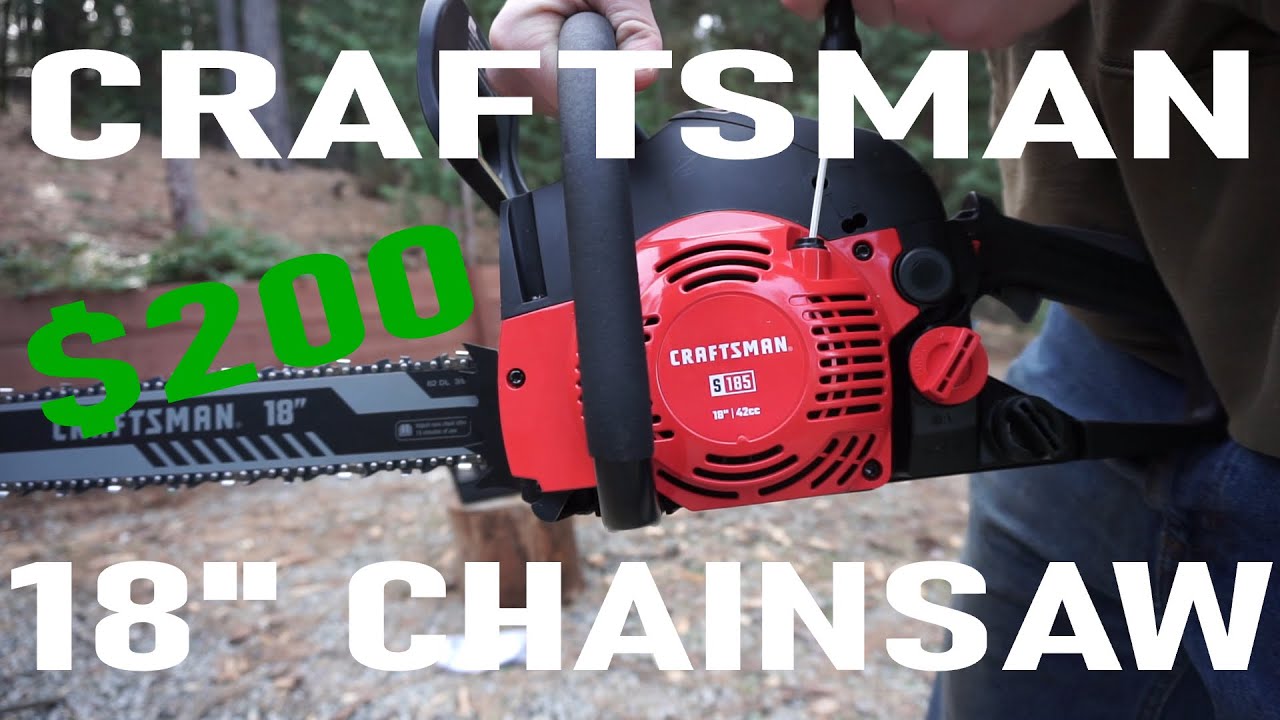 Is this $200 Chainsaw any good? Craftsman 18