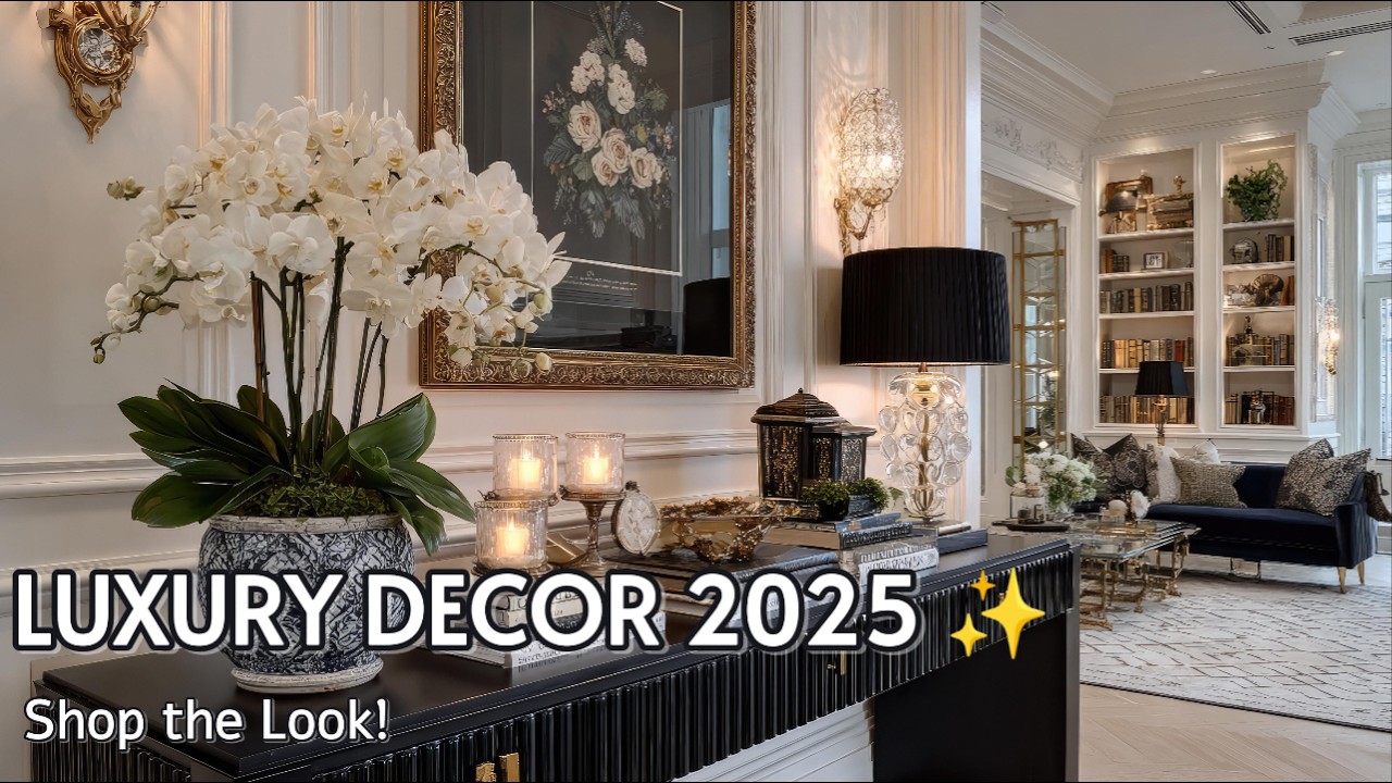 2025 Luxury Decor Sourcing: Shop the Look & Design Your Dream Home