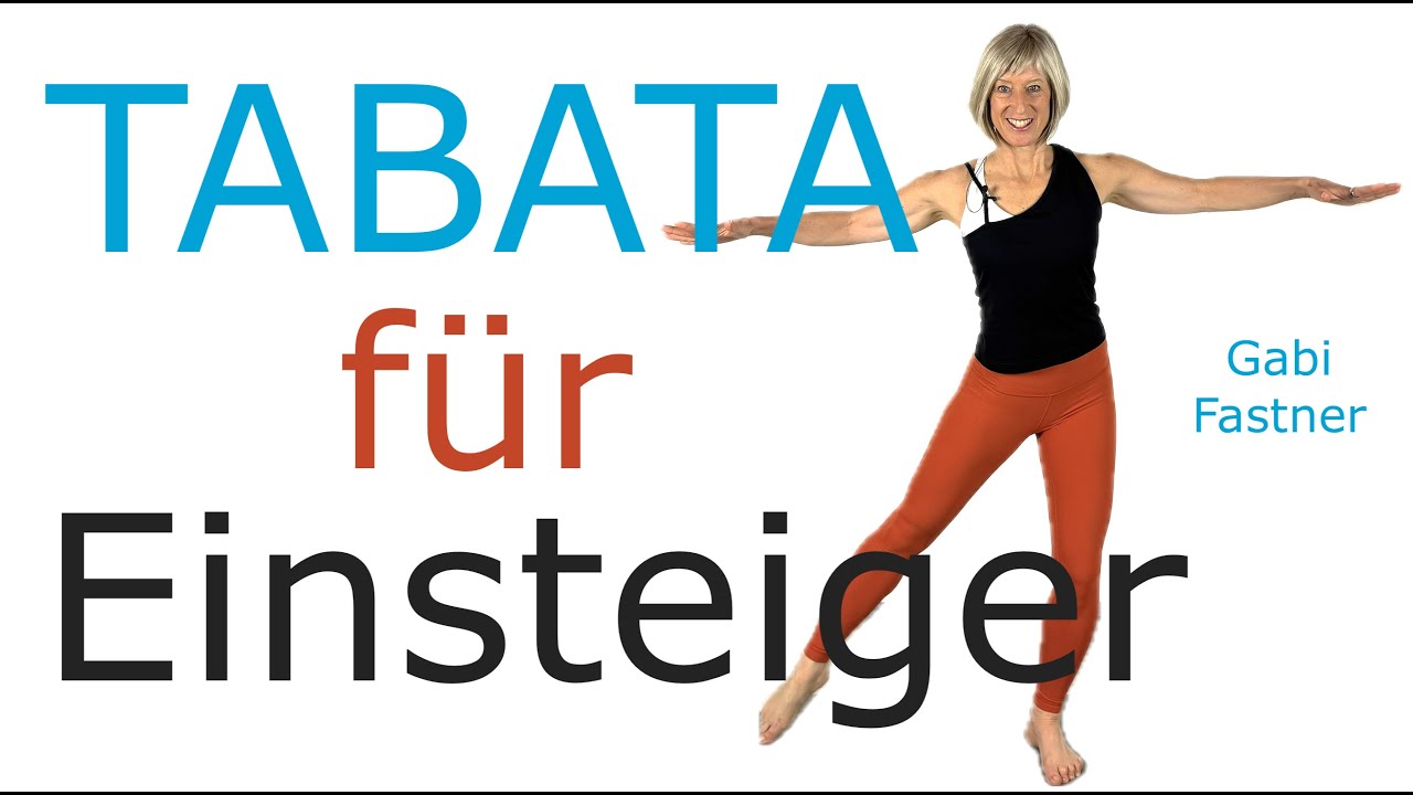 🍓 22 min. Tabata für Einsteiger | 20 s. Belastung - 10 s. Pause im Wechsel, ohne Geräte, im Stehen