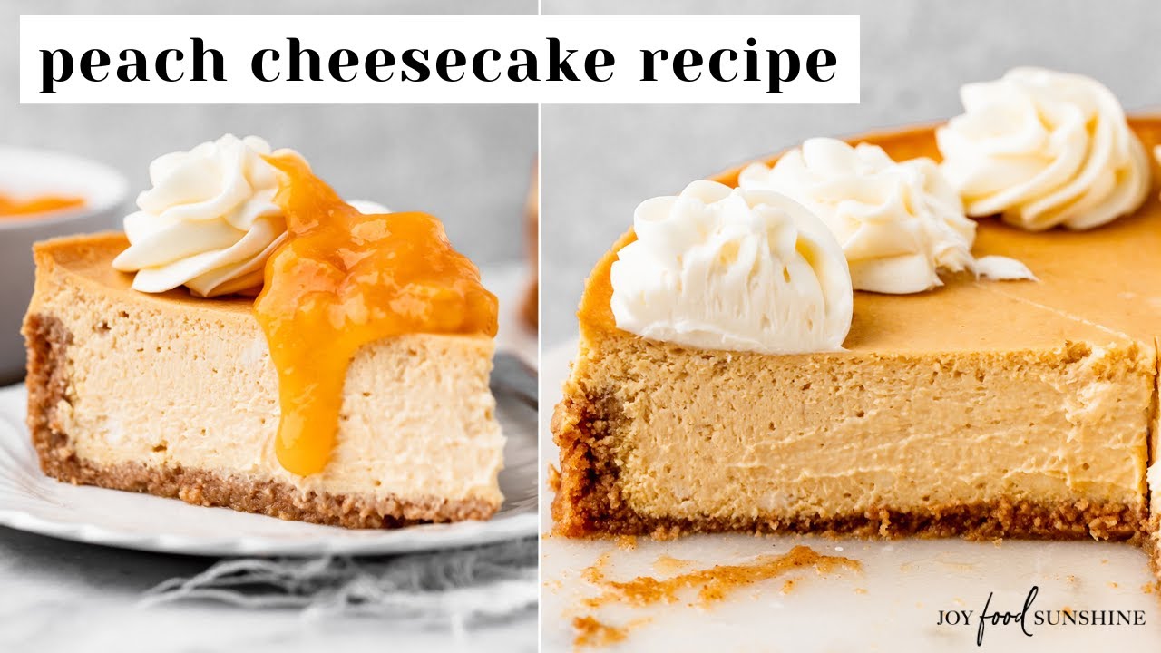 Peach Cheesecake Recipe