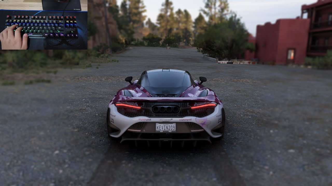 Forza Horizon 5 McLaren 765L | Keyboard Gameplay