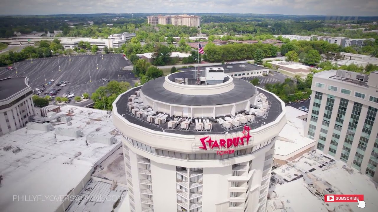 4K Valley Forge Casino and Hotel, Stardust Tower, Valley Forge PA.