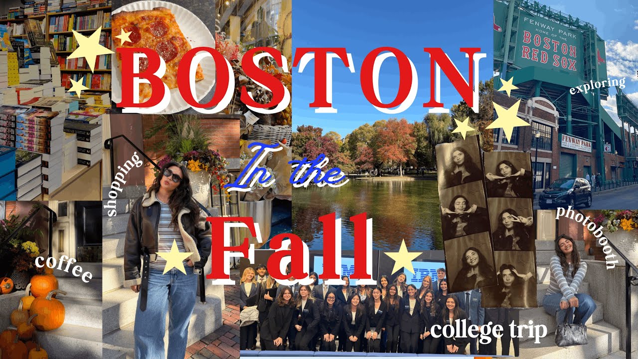 Traveling to Boston During Fall 🍁 ☕️ + Planning a Trip for 35 of My College Friends!