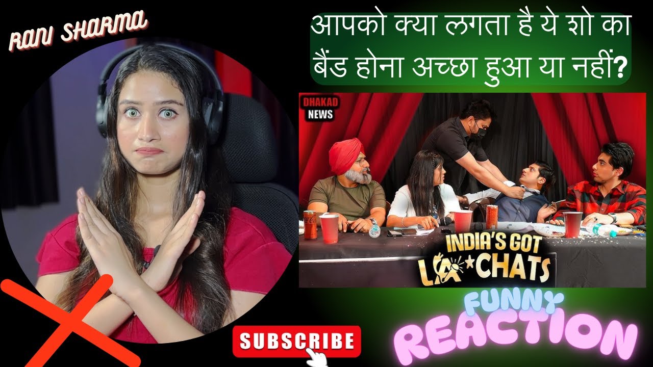 DHAKAD NEWS INDIA GOT LATENT | RANI SHARMA | FUNNY REACTION |
