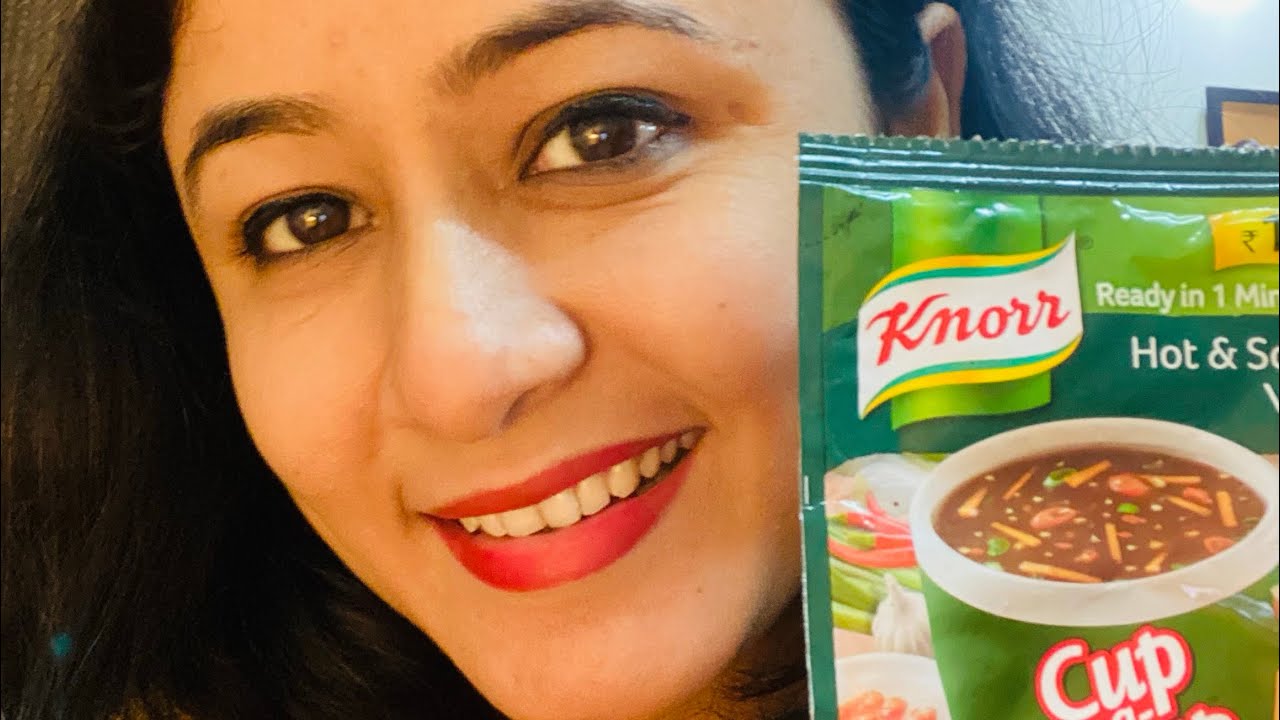 Knorr Hot and Sour Soup Review | Hot and Sour Vegetable Soup Recipe |  Noodles Soup Recipe | Shorts#