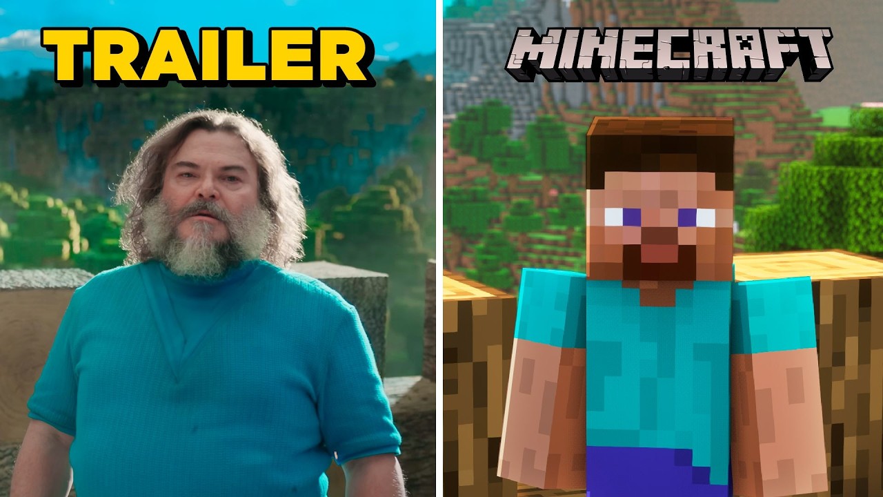 Recreé el TRÁILER de PELÍCULA MINECRAFT Pero Mejor