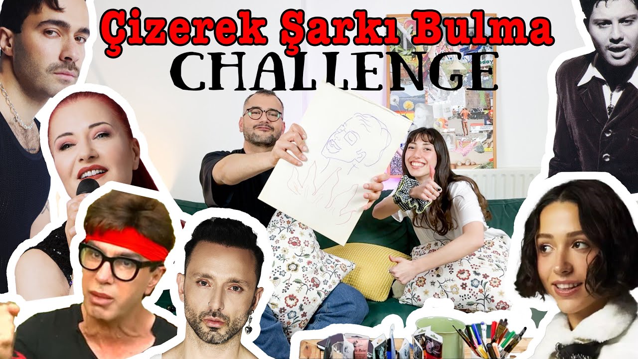 Arkadaşımla Çizerek Şarkı Bulma Challenge Oynadık