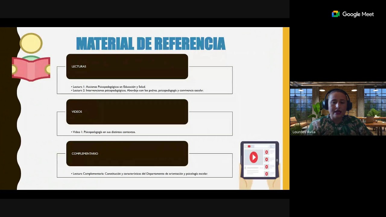 MAE PSIC ÉN EN PSIC TER A25  (PRONÓSTICO Y TRATAMIENTO PSICOPEDAGÓGICO I - LOURDES ÁVILA)