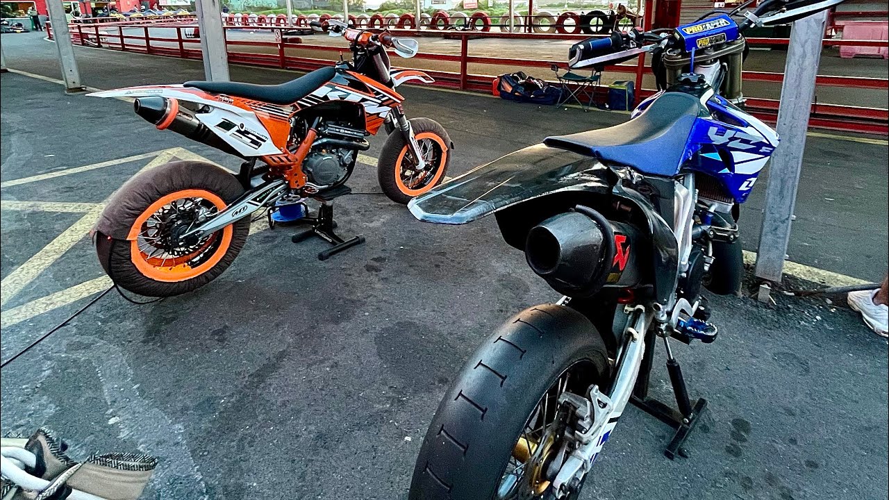 [Onboard] YAMAHA yz450f supermotard/ ❗️Karting club Tenerife❗️ Febrero 2023