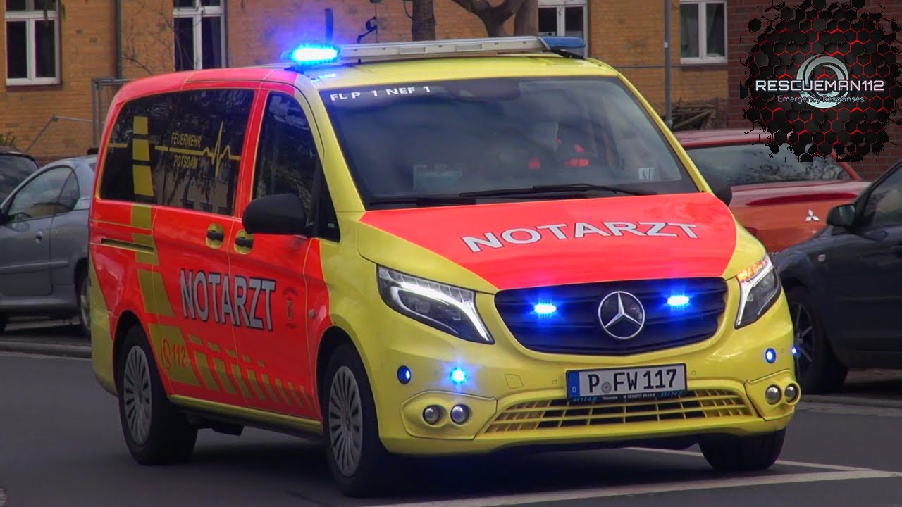 🚑 RTW + NEF Berufsfeuerwehr Potsdam