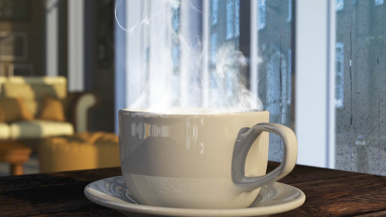 Rain Sounds at Coffee Shop | White Noise Ambience for Studying, Focus