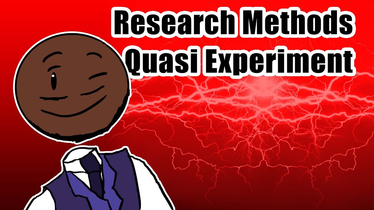 quasi experimental design explained (A Level Psychology Revision)