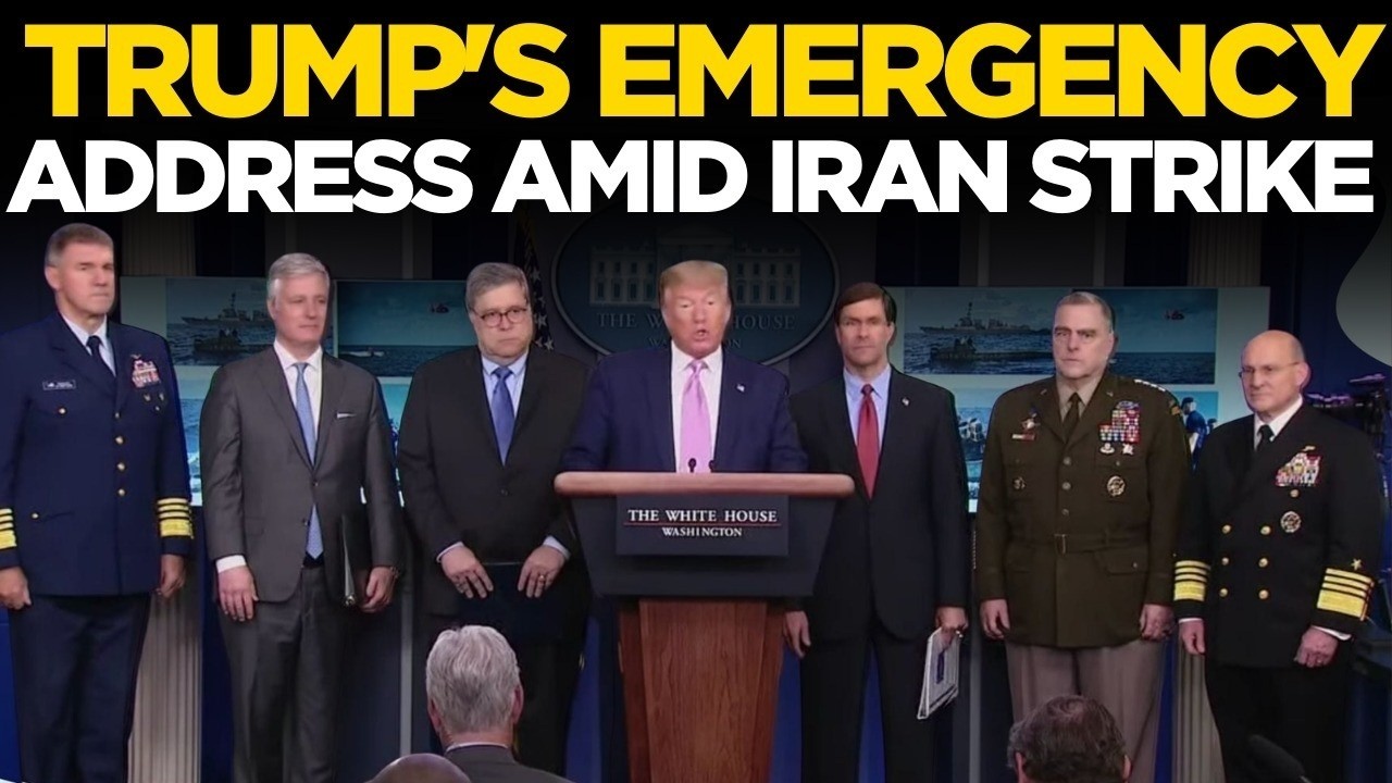 Donald Trump LIVE: Trump Delivers Urgent War Message as Iran Strikes Back | US-Iran War Live