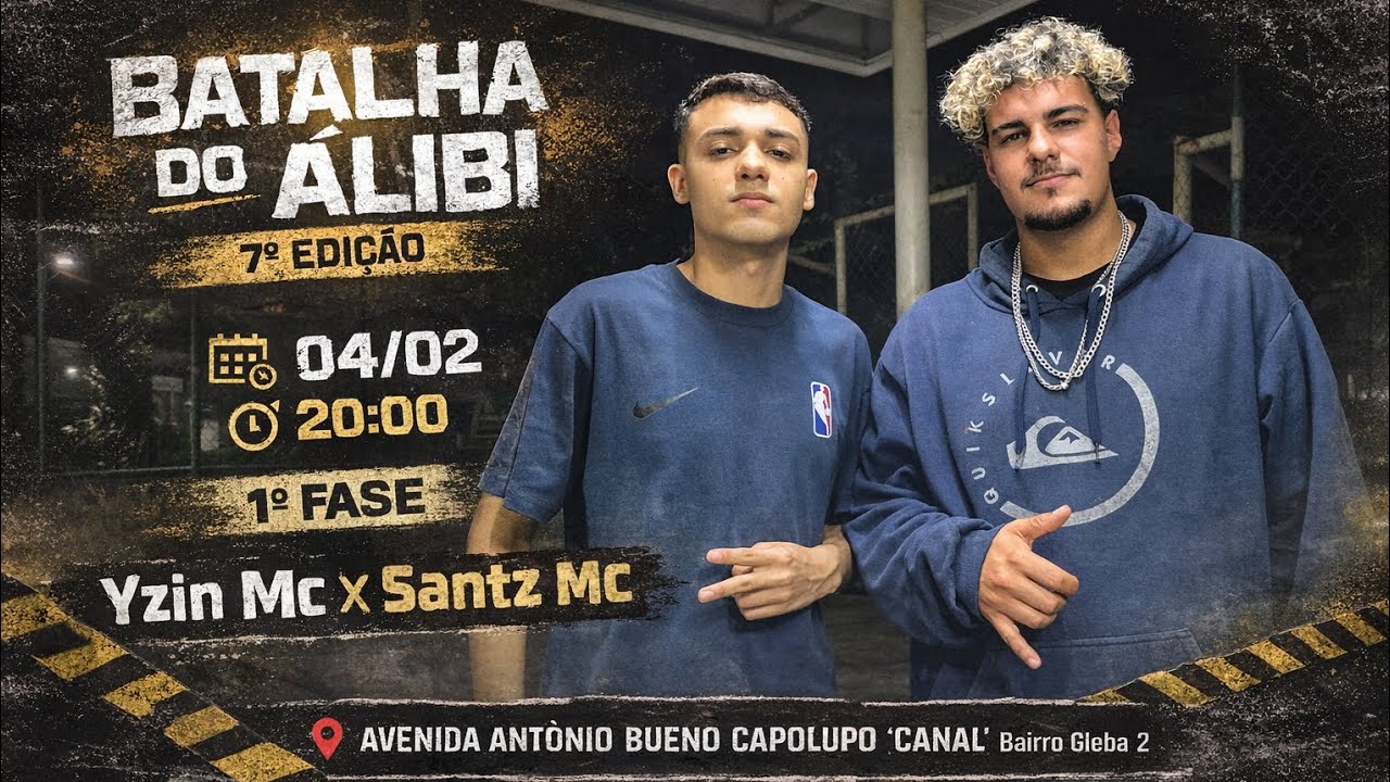 Yzin Mc x Santz | 1° Fase 1° Temporada | 04/02 | Edição #007