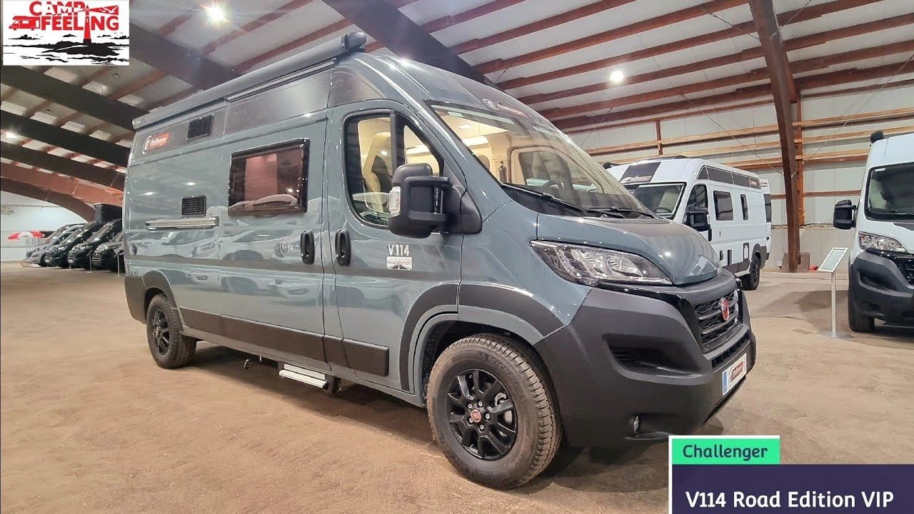 Challenger V114 Road Edition VIP⭐️ Kompaktes u. preiswertes Kastenwagen Reisemobil 🚐 Mod.23!Roomtour