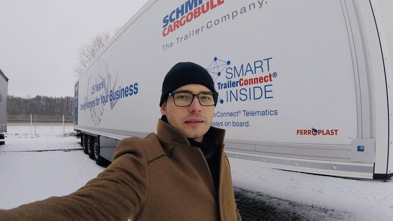 Prezentacja naczepy chłodni SCHMITZ Cargobull z agregatem SCHMITZ -  EWT WROCŁAW Tomasz Krajcarski