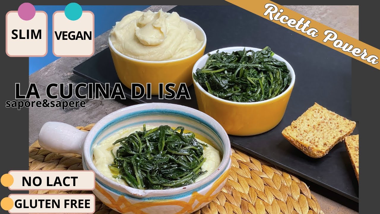 FAVE E CICORIE antica ricetta contadina