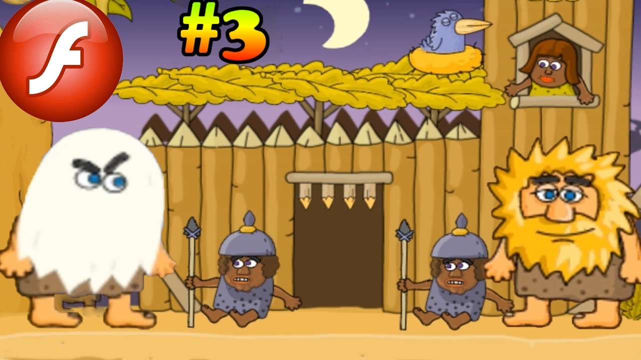 Adam and Eve 3 - Funny Animation Game - Classic Flash Games