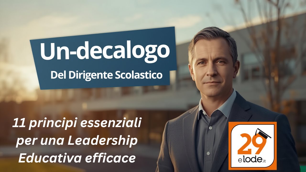 UNDecalogo del Dirigente Scolastico