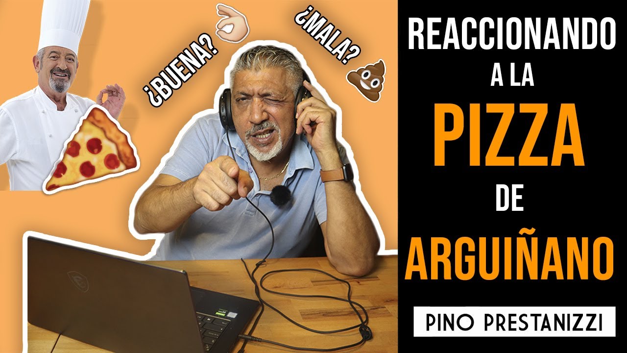 Reacciono a la PIZZA de KARLOS ARGUIÑANO | Pino Prestanizzi