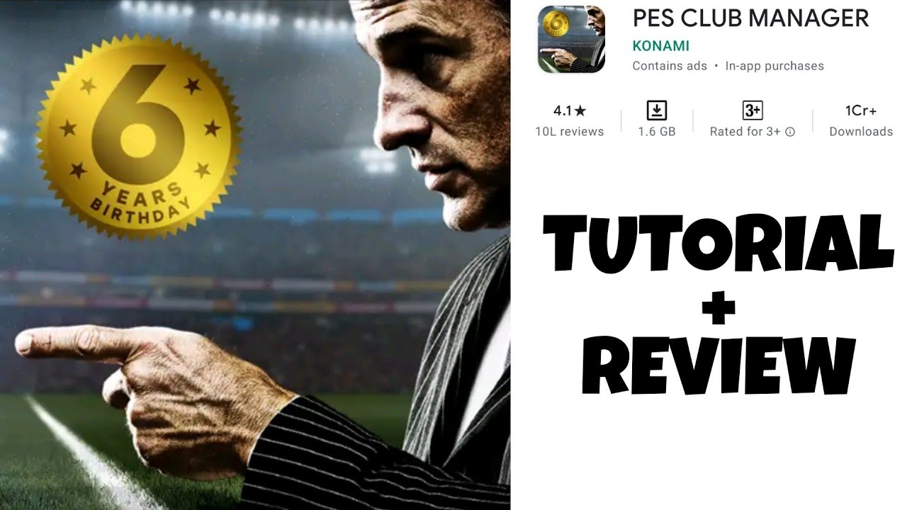 PES CLUB MANAGER [ Full TUTORIAL+GAMEPLAY ]