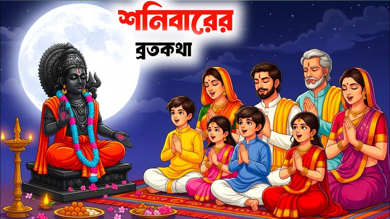 শনিদেবের কৃপা পেতে শনিবার এই কথাটি শ্রবণ করুন | Shanivar vrat Katha | Shanidev ki katha Bangla