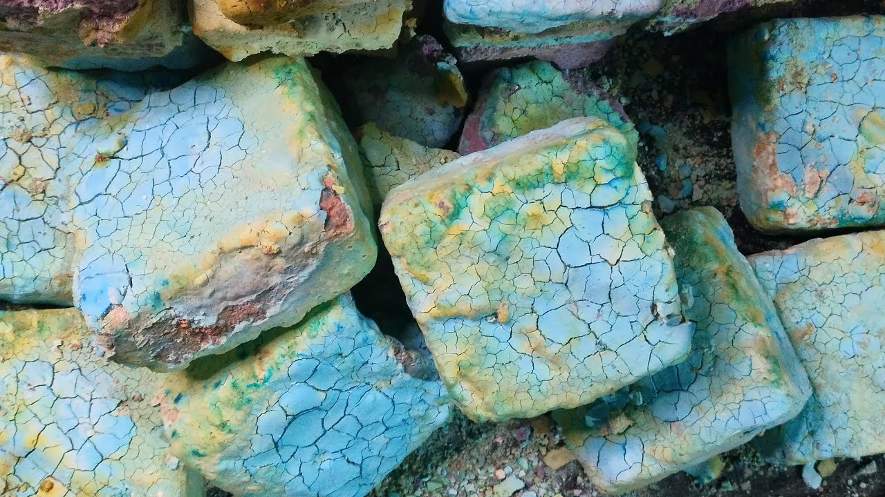 Requested Pasted colour full , dusty blocks ASMR 😍😍😍