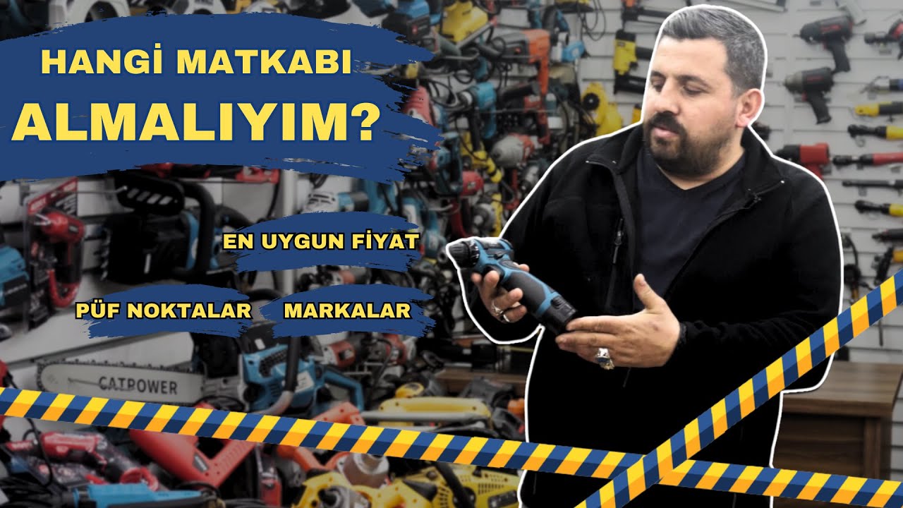 BU VİDEOYU İZLEMEDEN MATKAP ALMAYIN! (perpa ticaret merkezi)