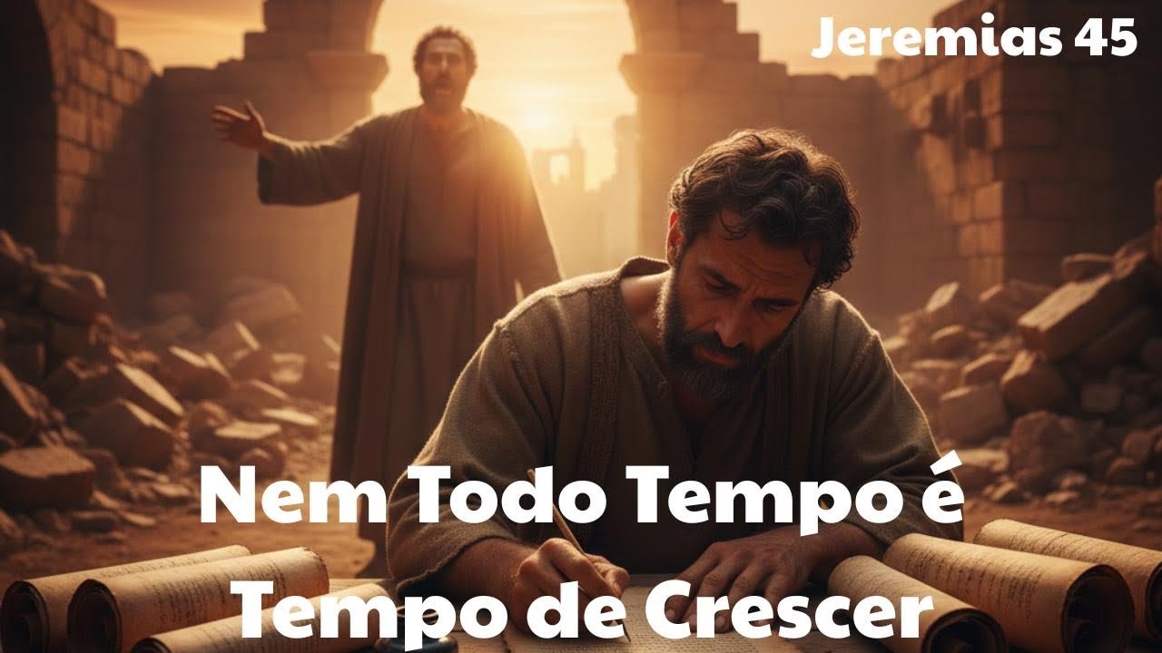 Jeremias 45: Deus não vai te promover agora