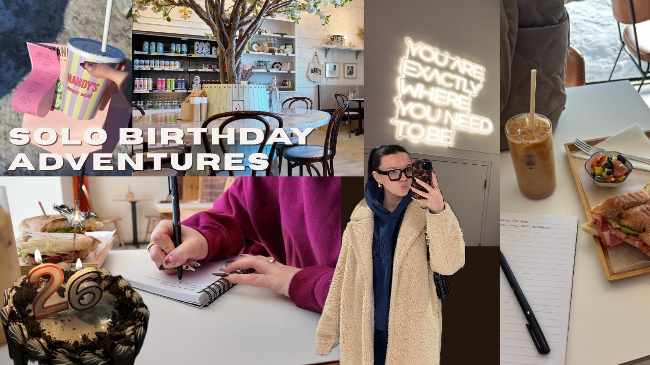 SOLO BIRTHDAY ADVENTURES | MASSAGE, COFFEE DATE, BOOTY SCULPT