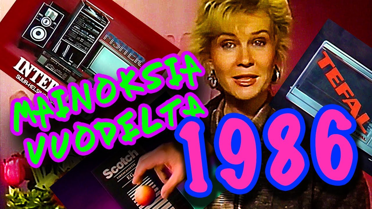 MAINOSPÄTKIÄ JA UUTISIA VUODELTA 1986. Mitkä olivat hittilahjoja?