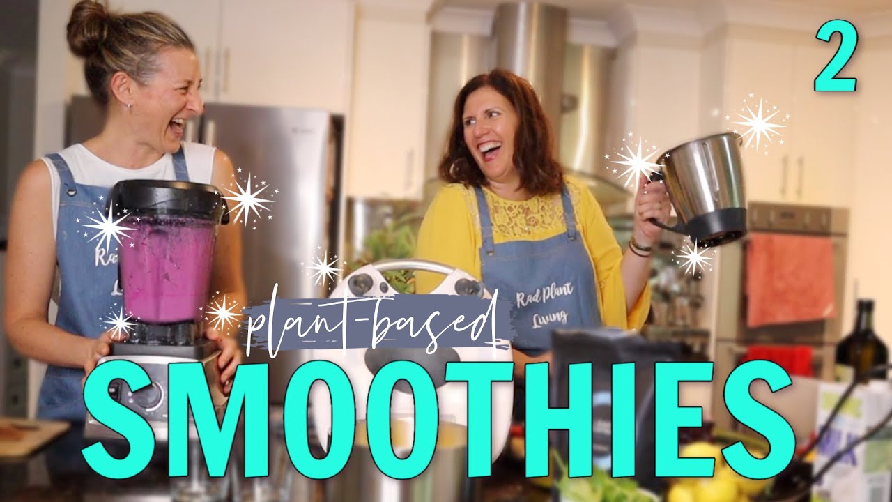 *COOK WITH ME* Easy PLANT-BASED Smoothies and Pumpkin Soup Recipes (Thermomix Vs Vitamix Cook-off)