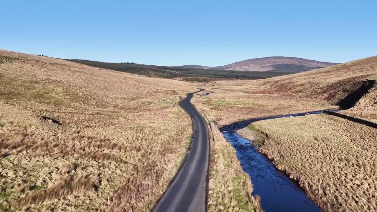 The Scottish Borders on the road