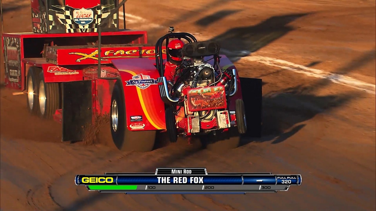 Pro Pulling 2016: 95 Limited Pro Stock Tractors & Mini Rods pulling in Henry, IL