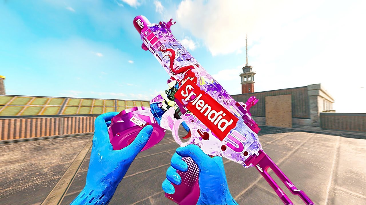 The *NEW* CAMO SWAP SMG is META on Warzone 😍👑